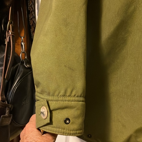 Remington Jacket w/Gore-Tex fabric waterproofing 5 pockets Dark Olive Green Lg - Picture 10 of 12